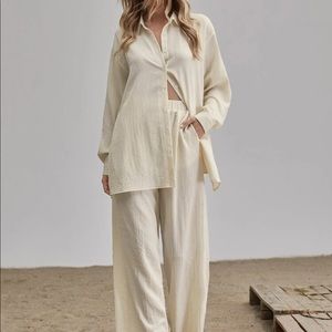 Blouse and Pants Set